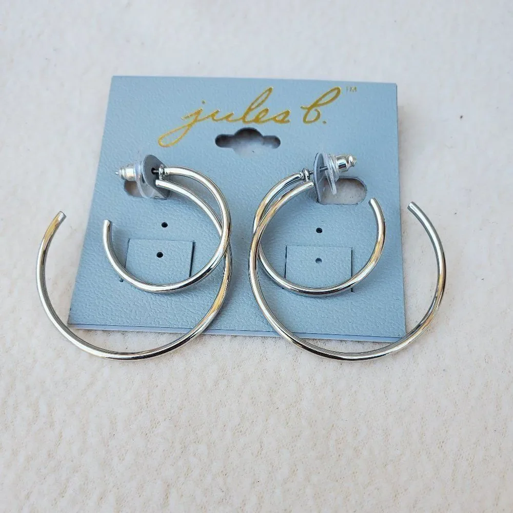 Jules B half hoop earrings